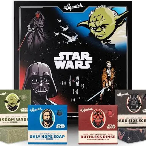 Dr. Squatch : Star Wars Gift set - 5oz Bar Soap set of 4 - Dr. Squatch : Star Wars Gift set - 5oz Bar Soap set of 4