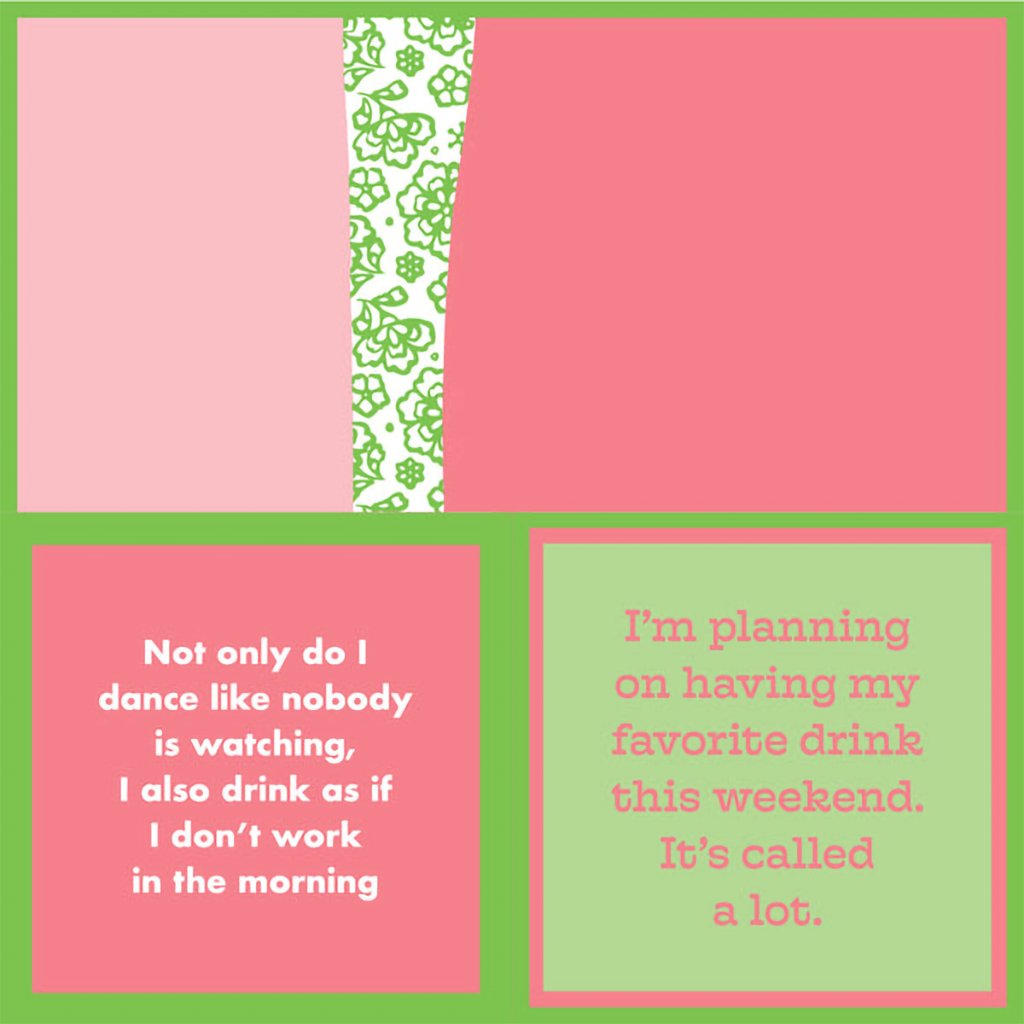 Drinks On Me : A Lot Napkin - Annies Hallmark and Gretchens Hallmark $6.99