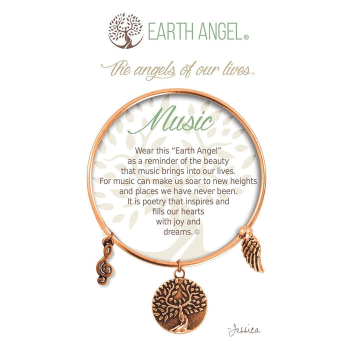 Earth Angel : Music Bracelet in Copper - Earth Angel : Music Bracelet in Copper