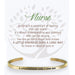 Earth Angel : Nurse Cuff Bracelet in Gold - Earth Angel : Nurse Cuff Bracelet in Gold