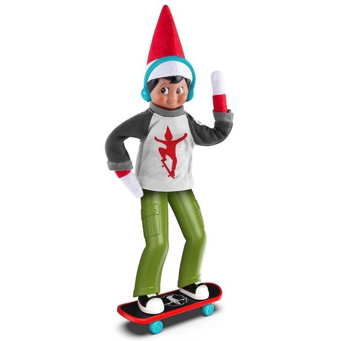 Elf On the Shelf : MagiFreez@ Holly Jolly Ollie Skateboard Set - Elf On the Shelf : MagiFreez@ Holly Jolly Ollie Skateboard Set