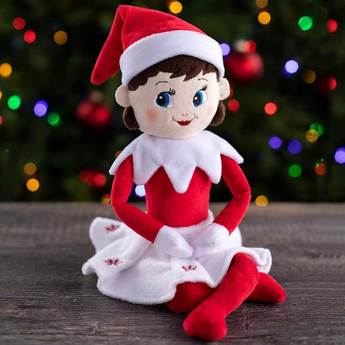 Elf On the Shelf : Plushee Pal - Girl with Blue Eyes - Elf On the Shelf : Plushee Pal - Girl with Blue Eyes