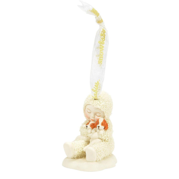 Enesco : Snowbabies - Puppy Love - Ornament - Enesco : Snowbabies - Puppy Love - Ornament