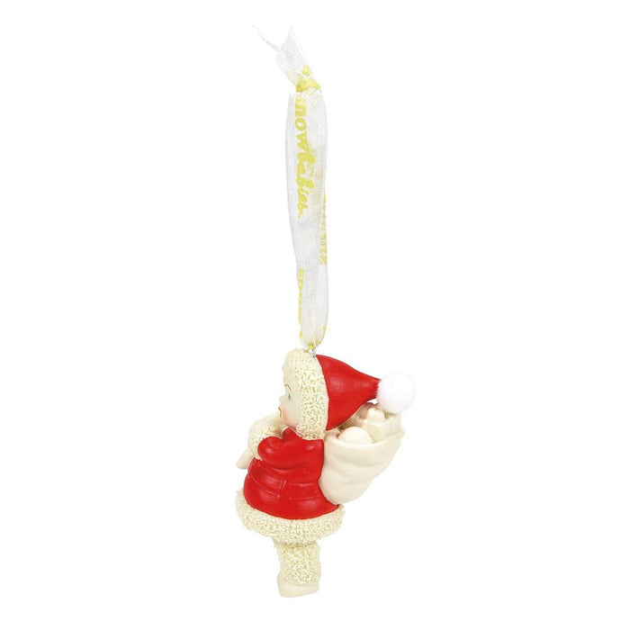 Enesco : Snowbabies - Santa's Sidekick - Ornament - Enesco : Snowbabies - Santa's Sidekick - Ornament