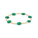 enewton design : Admire Gold 3mm Bead Bracelet - Green Onyx - enewton design : Admire Gold 3mm Bead Bracelet - Green Onyx