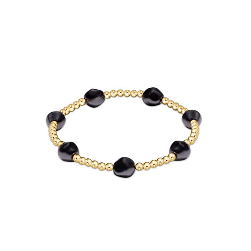 enewton design : Admire Gold Bead Bracelet - Pearl Dark Grey - enewton design : Admire Gold Bead Bracelet - Pearl Dark Grey