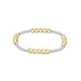 enewton design : Classic blissful pattern 2.5mm bead bracelet - Mixed Metals - enewton design : Classic blissful pattern 2.5mm bead bracelet - Mixed Metals