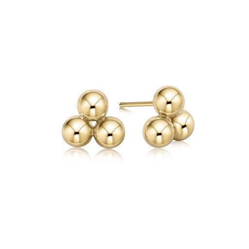 enewton design : Classic cluster stud - 6mm gold - enewton design : Classic cluster stud - 6mm gold