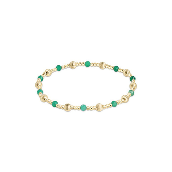 enewton design: Dignity Sincerity 4mm Bead Bracelet - Gemstone in Green Onyx - enewton design: Dignity Sincerity 4mm Bead Bracelet - Gemstone in Green Onyx