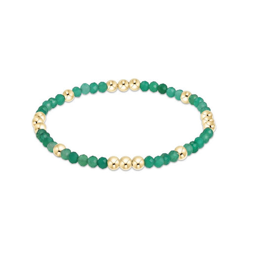 enewton design : Worthy 3mm Bead Bracelet - Gemstone in Green Onyx - enewton design : Worthy 3mm Bead Bracelet - Gemstone in Green Onyx