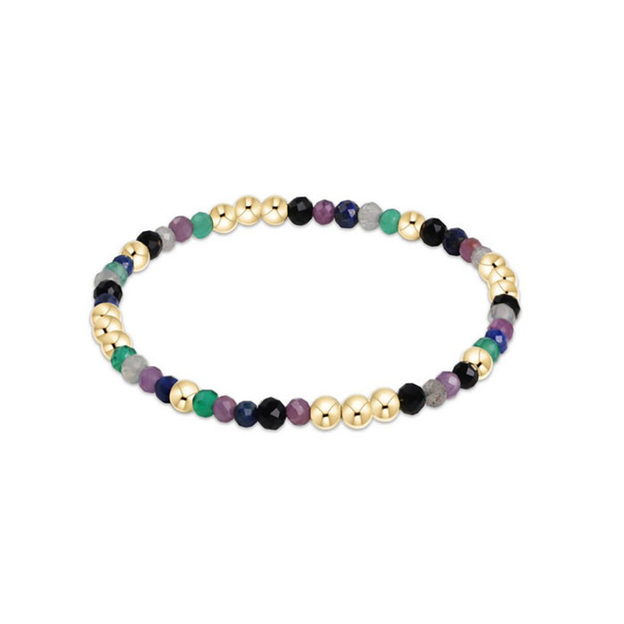 enewton design : Worthy 3mm Bead Bracelet - Gemstone in Hot Mess - enewton design : Worthy 3mm Bead Bracelet - Gemstone in Hot Mess