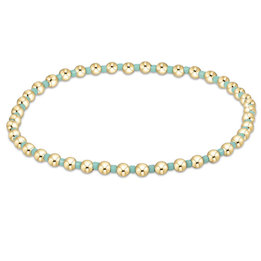 enewton - enewton bracelet - stack bracelet - Beaded bracelet - waterproof jewelry - waterproof bracelet - Gold bracelet  