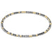 enewton design Hope Unwritten bracelet with silver faceted hematite beads and gold-filled accent beads.