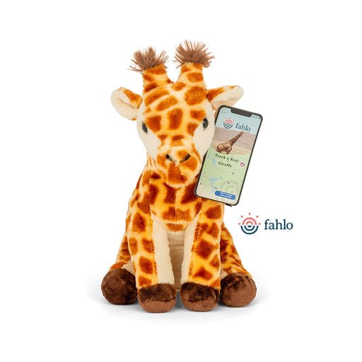 Fahlo : The Trek Plush - Giraffe With Real Live Tracking - Fahlo : The Trek Plush - Giraffe With Real Live Tracking