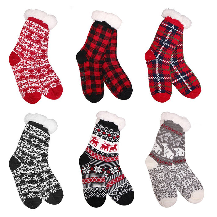 Fireside Cabin Thermal Slipper Socks - Fireside Cabin Thermal Slipper Socks