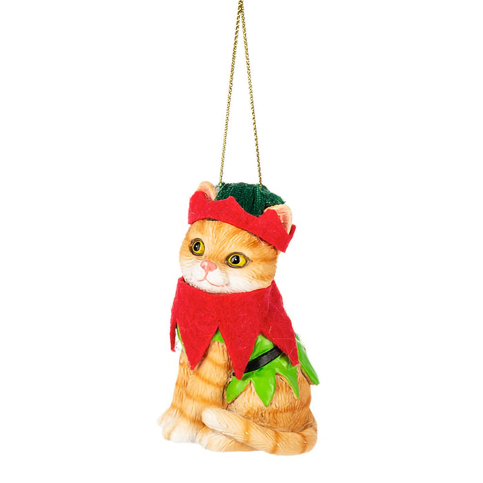 Ganz : Fleas Navidad Cat Ornaments - Assorted 1 at random. Style can not be chosen - Ganz : Fleas Navidad Cat Ornaments - Assorted 1 at random. Style can not be chosen