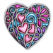 Ganz : Kaleidoscope Heart Charm - Ganz : Kaleidoscope Heart Charm