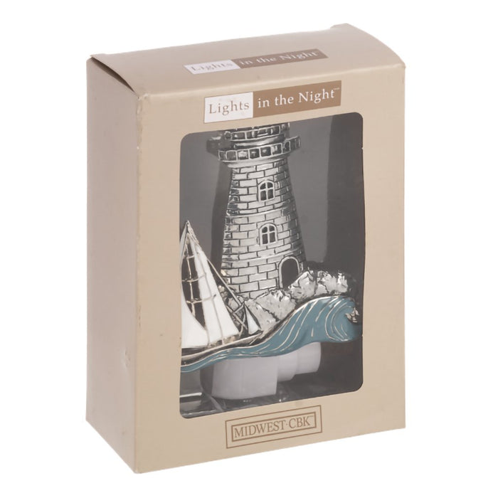 Ganz : Lighthouse & Sailboat Night Light - Ganz : Lighthouse & Sailboat Night Light