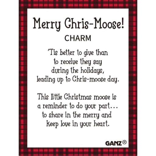 Ganz : Merry Chris - Moose Charm - Ganz : Merry Chris - Moose Charm