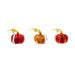 Ganz : Mini Glass Pumpkin Figurines - Assorted 1 at random. Style can not be chosen - Ganz : Mini Glass Pumpkin Figurines - Assorted 1 at random. Style can not be chosen