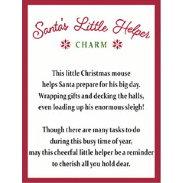 Ganz : Santa's Helper Charm - Assorted 1 at random. Style can not be chosen - Ganz : Santa's Helper Charm - Assorted 1 at random. Style can not be chosen