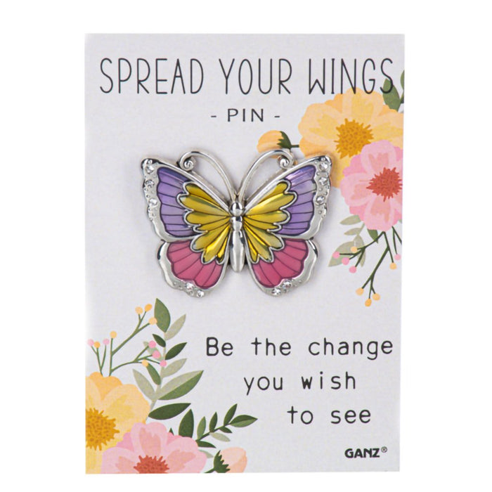 Ganz : Spread Your Wings Pin - Assorted no choice - Ganz : Spread Your Wings Pin - Assorted no choice