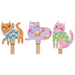 Ganz : Whimsy Cat Magnet Clip Set - Ganz : Whimsy Cat Magnet Clip Set