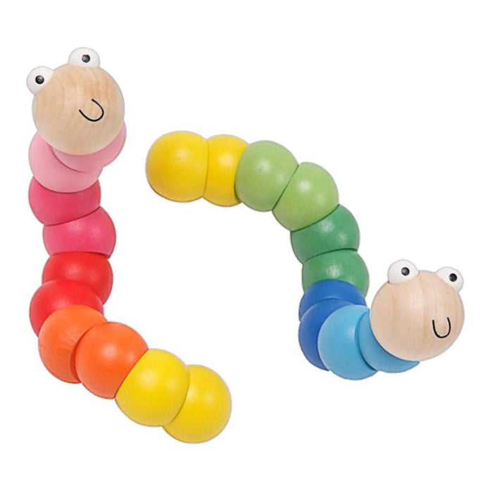 Ganz : Wooden Twisty Worms - Assorted No Choice - Ganz : Wooden Twisty Worms - Assorted No Choice