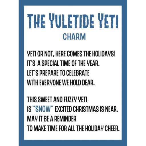 Ganz : Yuletide Yeti Charm - Ganz : Yuletide Yeti Charm