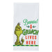 Grinch : Beware Grinch Tea Towel - Grinch : Beware Grinch Tea Towel