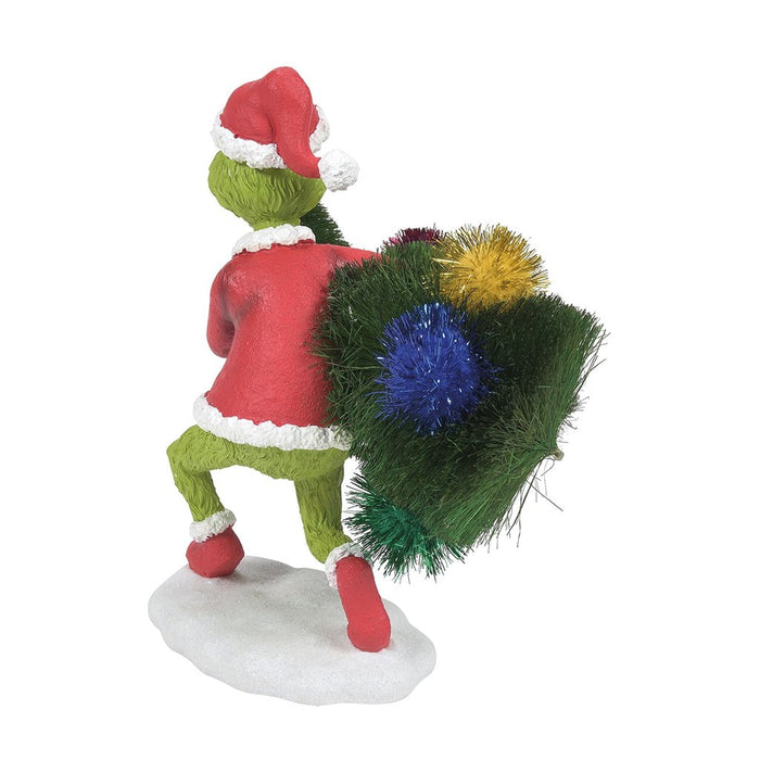 Grinch : Grinch Stealing Tree Figurine - Grinch : Grinch Stealing Tree Figurine