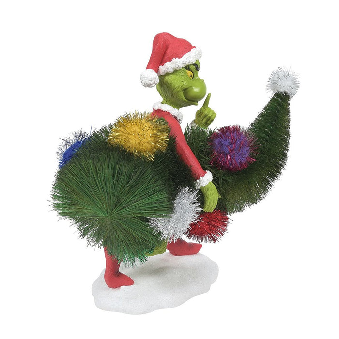 Grinch : Grinch Stealing Tree Figurine - Grinch : Grinch Stealing Tree Figurine