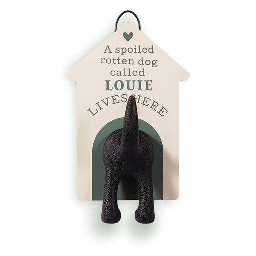 H & H Gifts : Dog Leash Hook - Louie - H & H Gifts : Dog Leash Hook - Louie