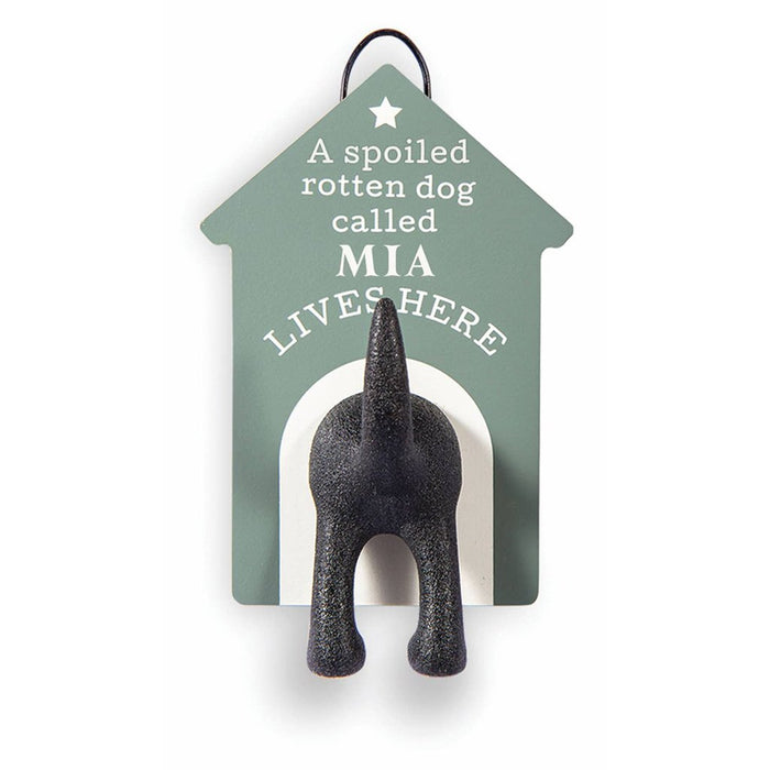 H & H Gifts : Dog Leash Hook - Mia - H & H Gifts : Dog Leash Hook - Mia