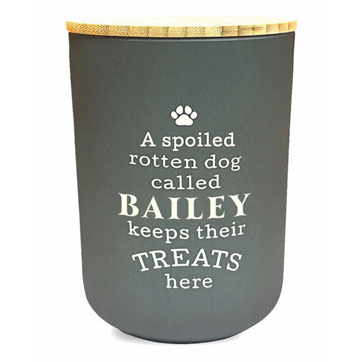H & H Gifts : Dog Treat Jar - Bailey - H & H Gifts : Dog Treat Jar - Bailey