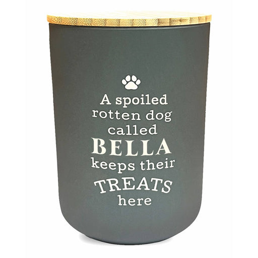 H & H Gifts : Dog Treat Jar - Bella - H & H Gifts : Dog Treat Jar - Bella