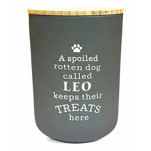 H & H Gifts : Dog Treat Jar - Leo - H & H Gifts : Dog Treat Jar - Leo