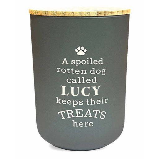 H & H Gifts : Dog Treat Jar - Lucy - H & H Gifts : Dog Treat Jar - Lucy