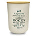 H & H Gifts : Dog Treat Jar - Rocky - H & H Gifts : Dog Treat Jar - Rocky