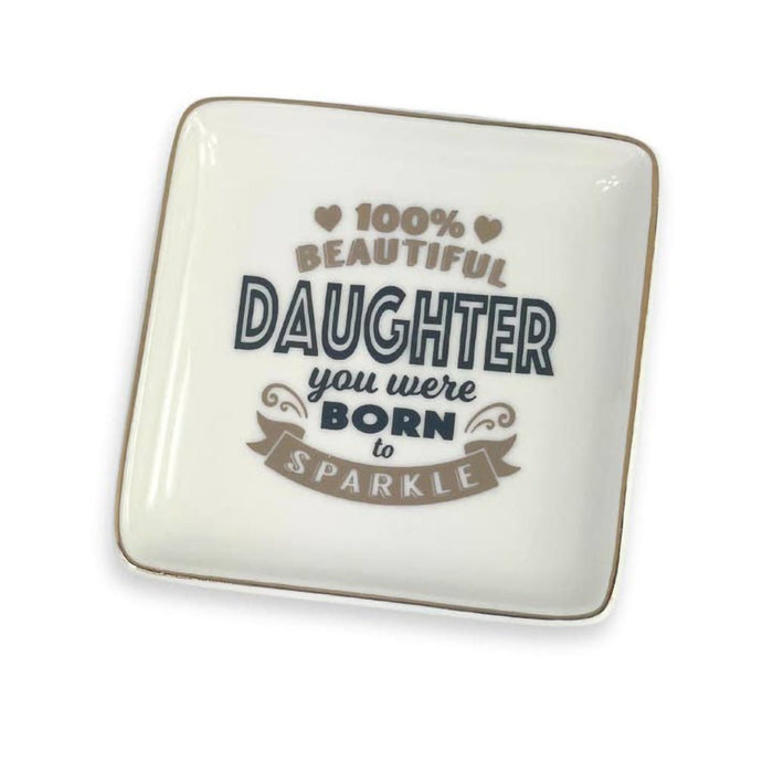 H & H Gifts : Trinket Dish - Daughter - H & H Gifts : Trinket Dish - Daughter