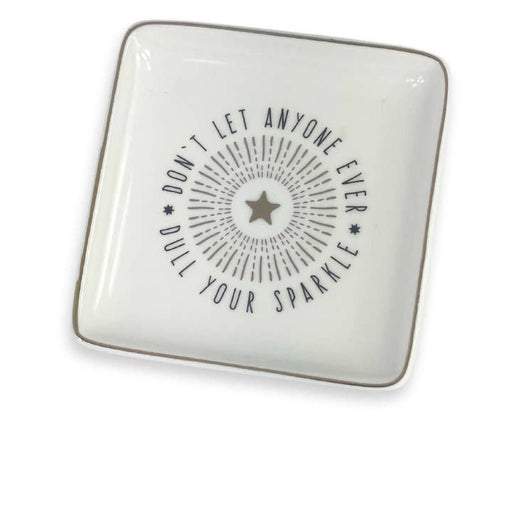 H & H Gifts : Trinket Dish - Dull Your Sparkle - H & H Gifts : Trinket Dish - Dull Your Sparkle