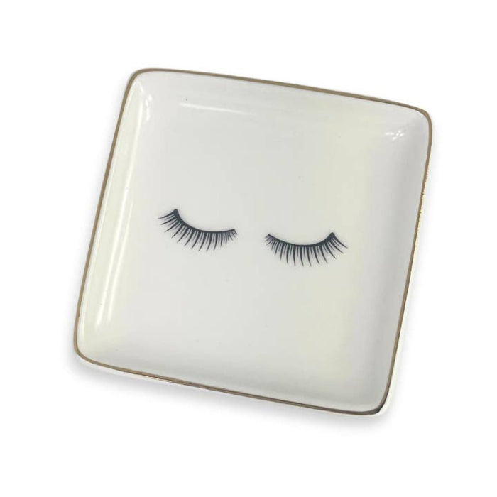 H & H Gifts : Trinket Dish - Eyelashes - H & H Gifts : Trinket Dish - Eyelashes