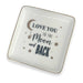 H & H Gifts : Trinket Dish - Love you to the moon and back - H & H Gifts : Trinket Dish - Love you to the moon and back