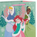 Hallmark : 113" Disney Princesses on Green Large Holiday Gift Bag - Hallmark : 113" Disney Princesses on Green Large Holiday Gift Bag