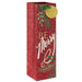 Hallmark : 13" Be Merry on Dark Red Christmas Wine Gift Bag - Hallmark : 13" Be Merry on Dark Red Christmas Wine Gift Bag