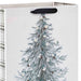 Hallmark : 13" Illustrated Evergreen on White Large Christmas Gift Bag - Hallmark : 13" Illustrated Evergreen on White Large Christmas Gift Bag