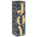 Hallmark : 13" Joy on Navy Floral Holiday Wine Gift Bag - Hallmark : 13" Joy on Navy Floral Holiday Wine Gift Bag