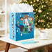 Hallmark : 13" Minecraft Characters on Blue Large Holiday Gift Bag - Hallmark : 13" Minecraft Characters on Blue Large Holiday Gift Bag