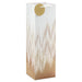 Hallmark : 14" Kraft and White Ombré Chevron Large Holiday Wine Gift Bag - Hallmark : 14" Kraft and White Ombré Chevron Large Holiday Wine Gift Bag