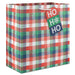 Hallmark : 15" Bold Woven Plaid Extra - Deep Christmas Gift Bag - Hallmark : 15" Bold Woven Plaid Extra - Deep Christmas Gift Bag